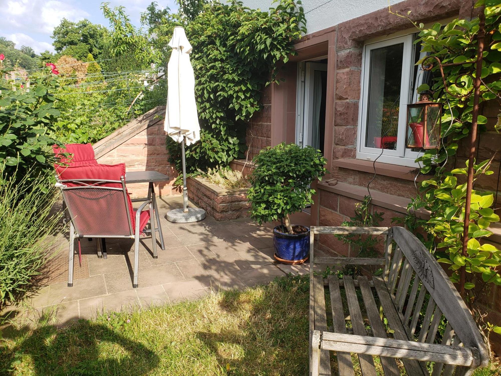 Panorama-Blick Miltenberg, 3 Pers., Zentr., Am Main, Terrasse, Bootverleih, P Esterno foto